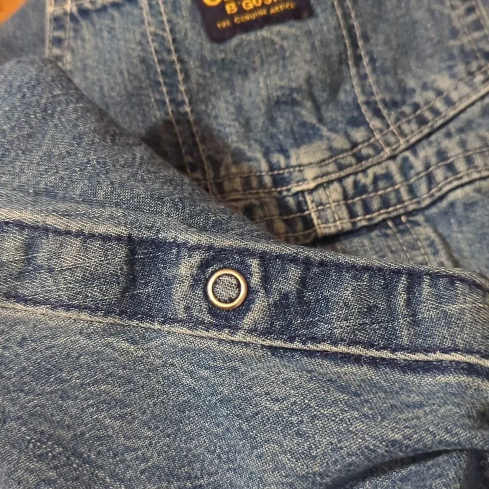 Oshkosh bgosh vintage denim blue‎ overalls size 4T